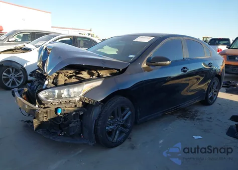 2021 Kia Forte Gt-Line from USA, damaged, VIN 3KPF34AD9ME283456